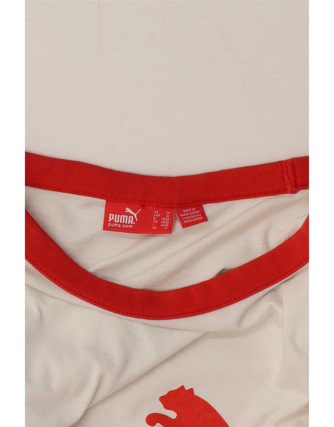 T-shirt grafica da uomo Puma Top color bianco medio