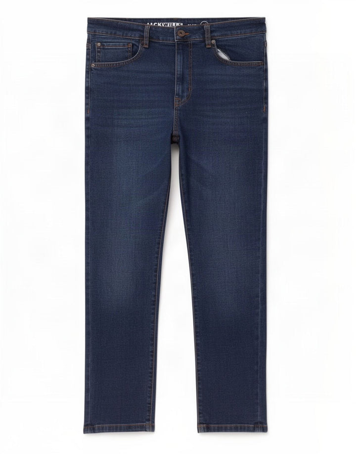 Jeans slim da uomo Jack Wills W34 L31 cotone blu navy