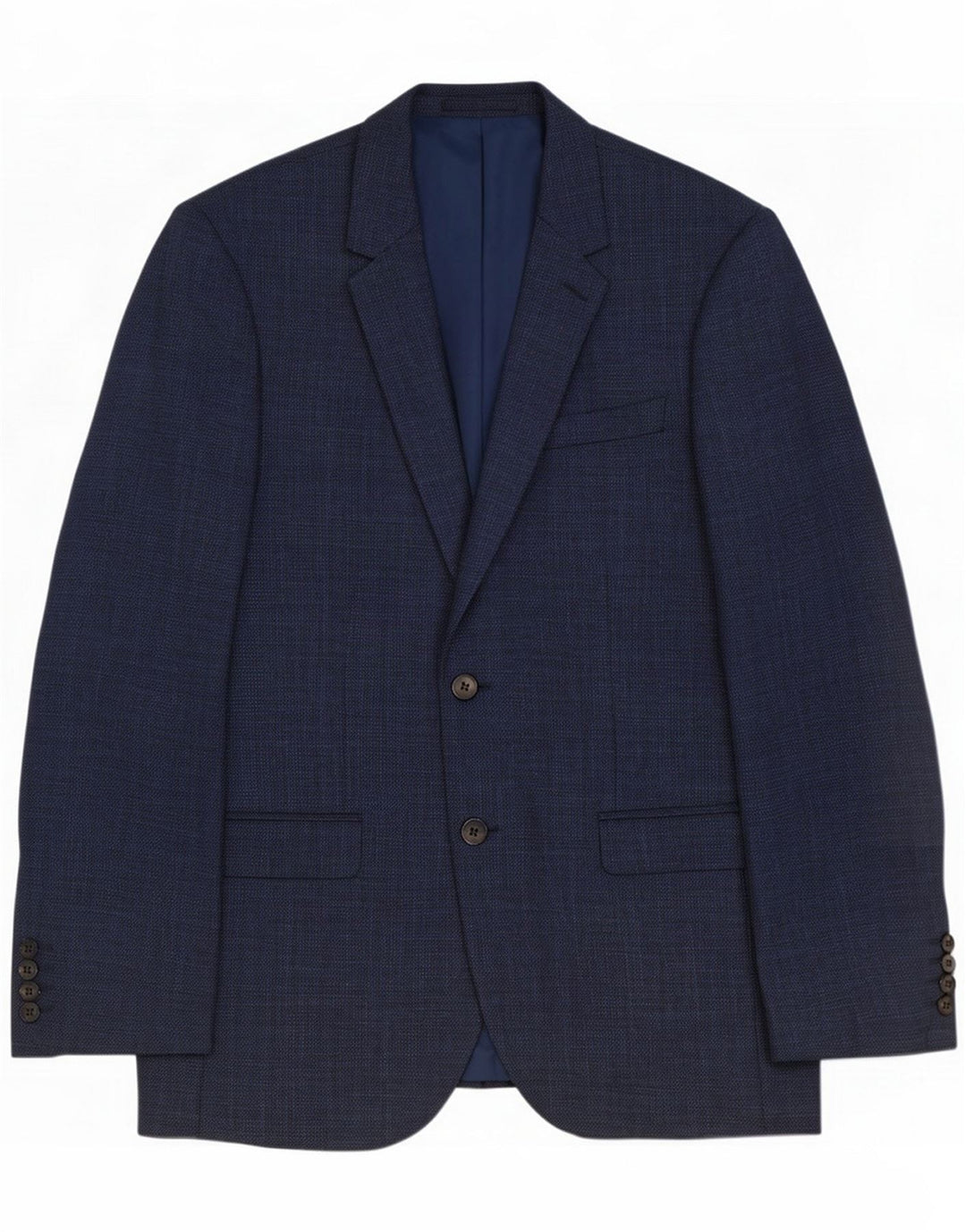 Marks & Spencer Giacca blazer a 2 bottoni da uomo UK 40 Blu navy medio