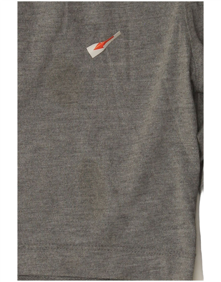 Pantaloncini sportivi Nike da bambino con vestibilità standard, 12-13 anni, grande, in poliestere grigio