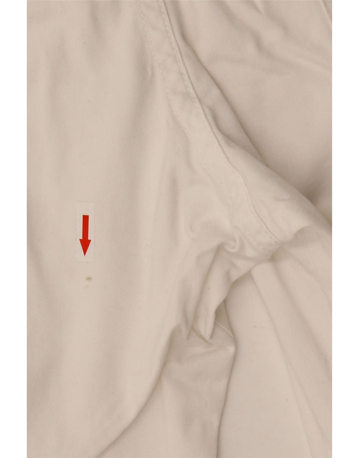 Pantaloncini cargo da uomo French Connection W36 grandi cotone bianco