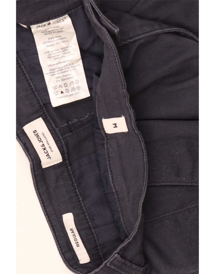 Pantaloncini chino vestibilità regolare da donna Jack & Jones medi W30 cotone blu navy