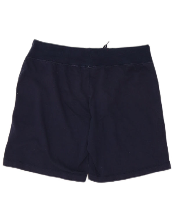 Champion Womens Sport Shorts UK 10 Small Navy Blue Sports