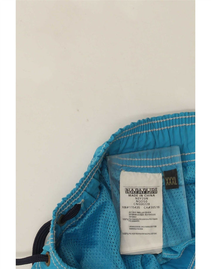 Pantaloncini da bagno da uomo Napapijri 3XL blu in poliammide