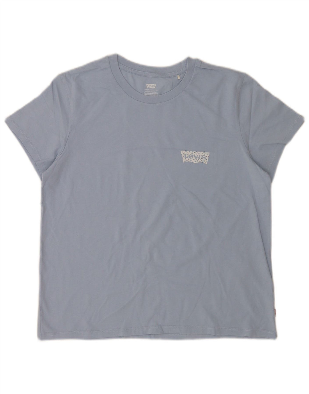 T-shirt da donna Levi's Top UK 16 grande cotone blu