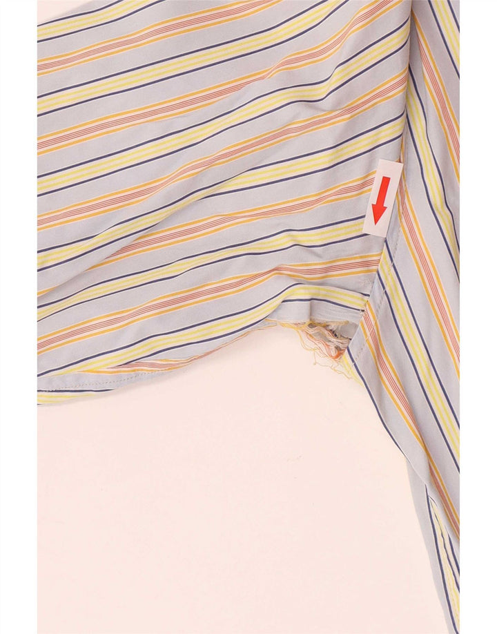 Camicia da uomo Henry Cottons taglia 40 a righe multicolori medie
