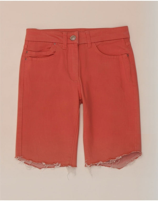 Bermuda da donna Marks & Spencer UK 10 Small W30 Cotone rosa