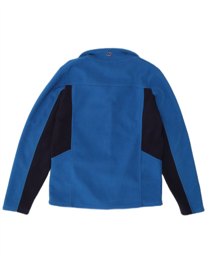 Giacca in pile per ragazze Berghaus 14-15 anni Poliestere color block blu