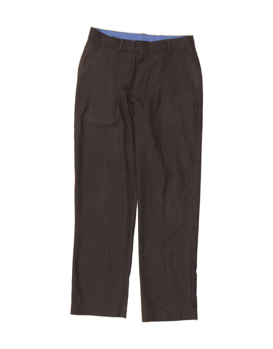 IZOD Boys Straight Casual Trousers 15-16 Years W30 L29 Grey Polyester Vintage Izod and Second-Hand Izod from Messina Hembry 
