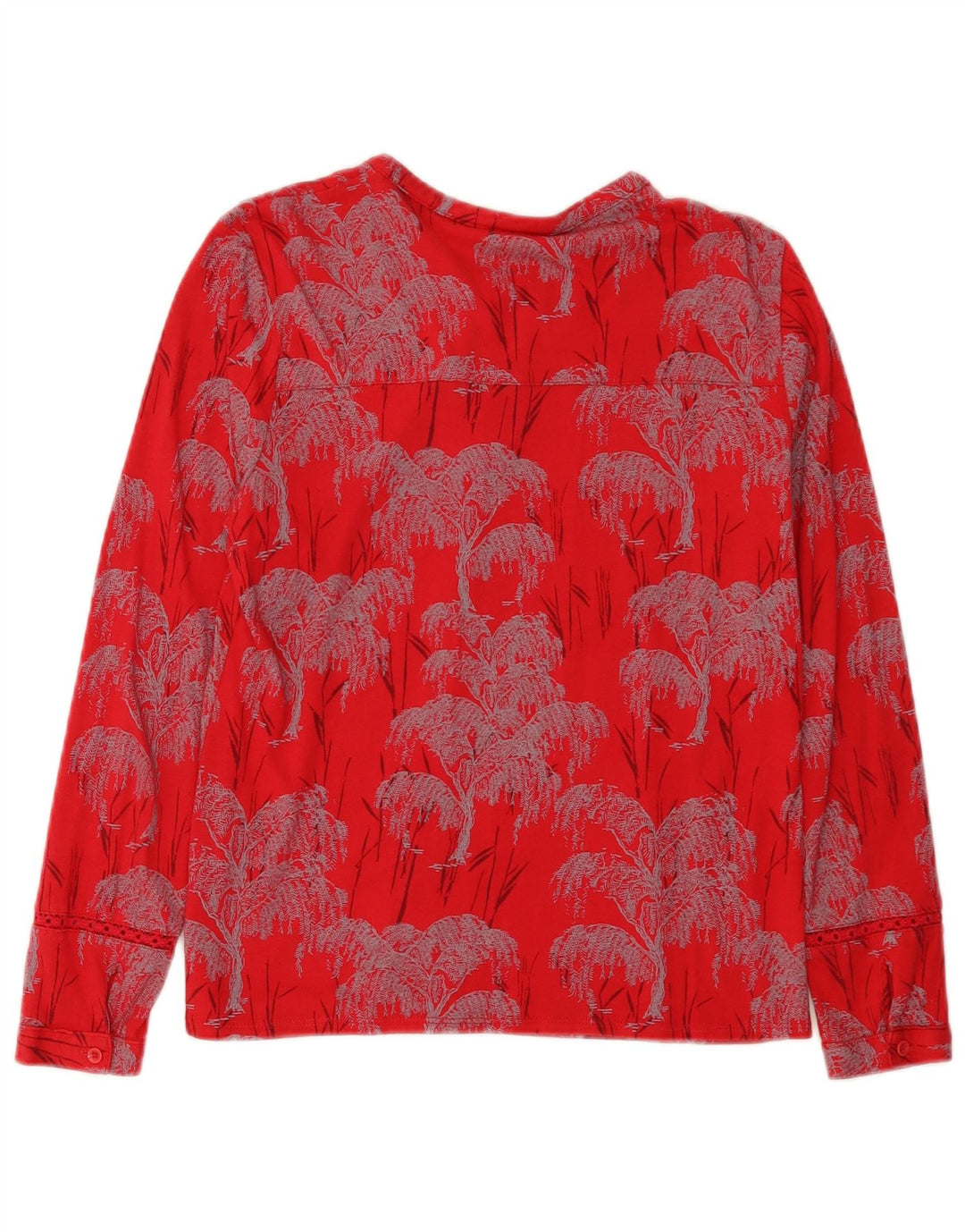 Camicetta da donna White Stuff UK 8 Modale floreale rosso piccolo