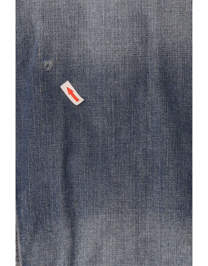 Giacca in denim da donna Nike UK 14 cotone blu medio