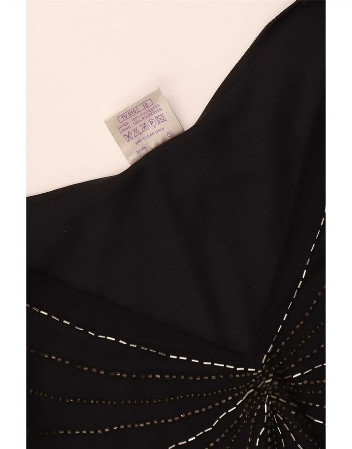 Agenda Camicetta da donna Top UK 16 Large Nero Poliestere