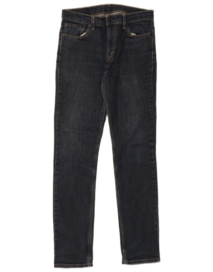 Jeans Levi's Uomo 511 Slim W32 L34 Cotone Blu Navy