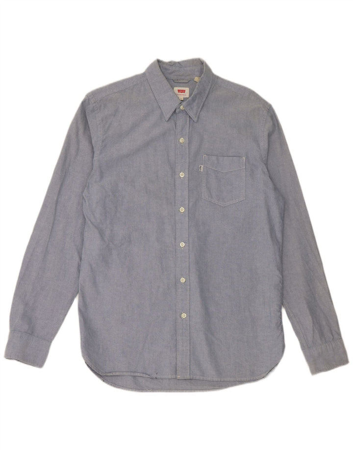 Camicia Levi's Uomo in cotone Blu Medio