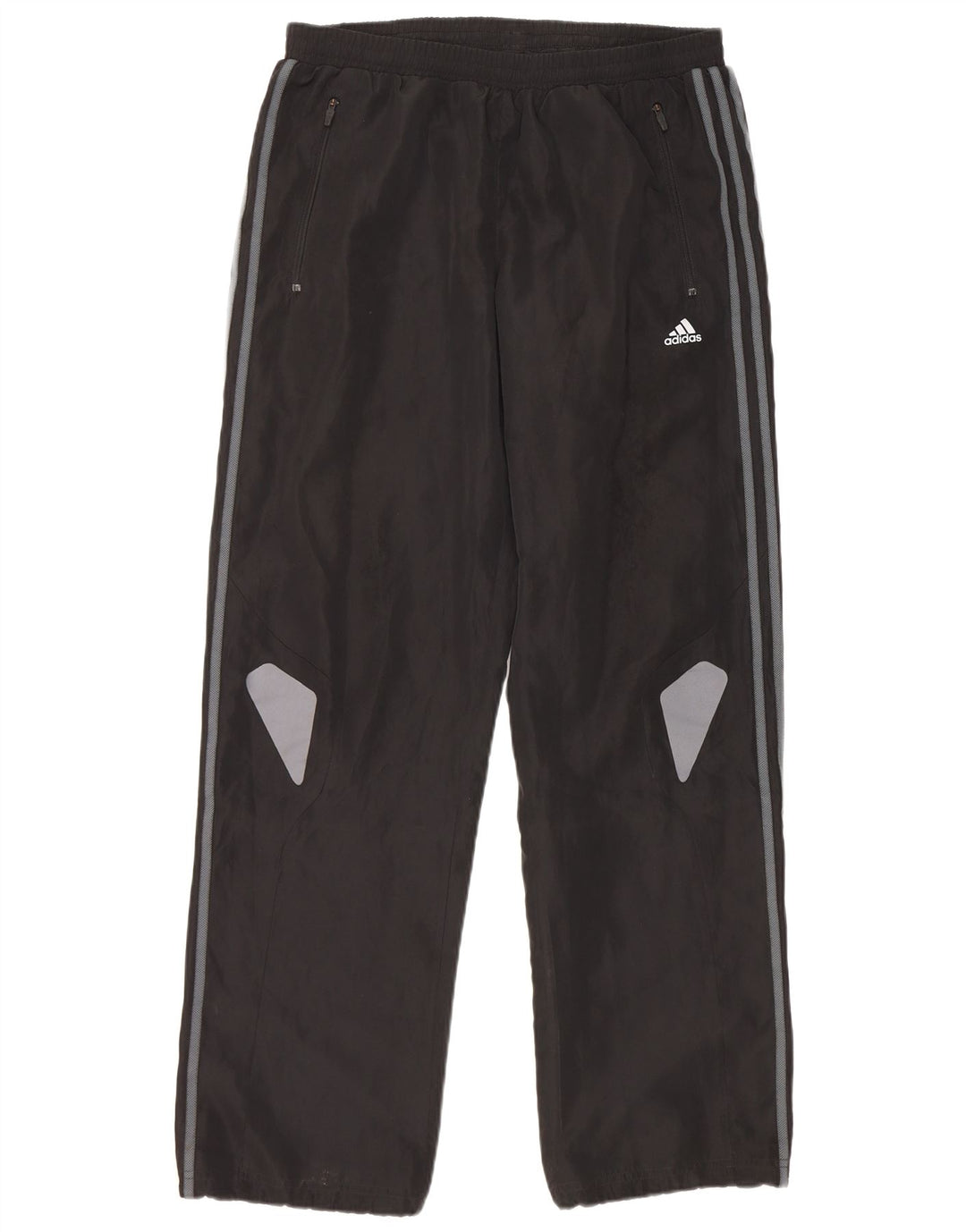 Pantaloni da tuta Adidas Climacool da uomo, poliestere color block medio nero