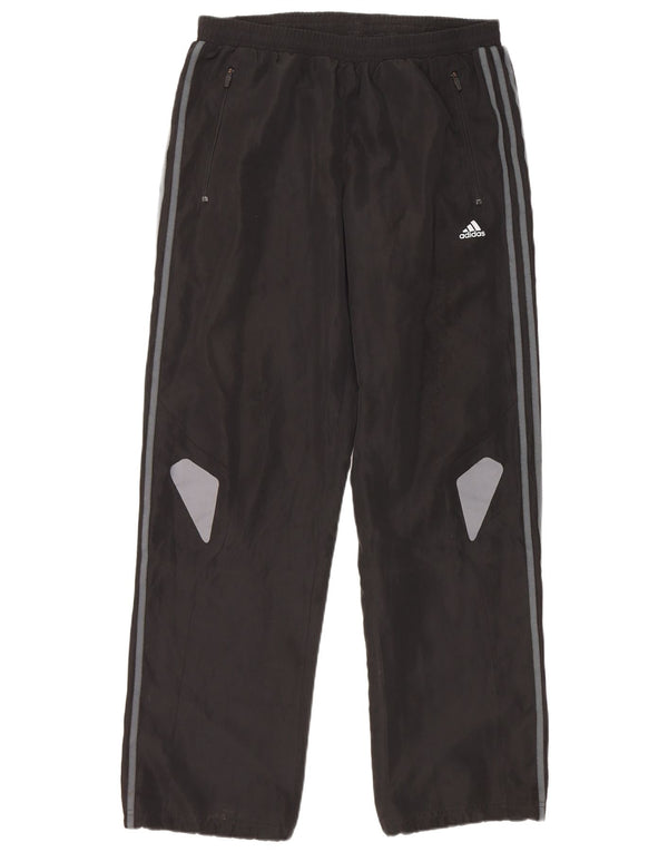 Pantaloni da tuta Adidas Climacool da uomo, poliestere color block medio nero
