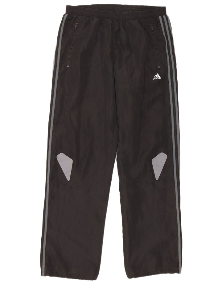 Pantaloni da tuta Adidas Climacool da uomo, poliestere color block medio nero