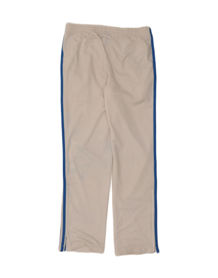 Pantaloni da tuta da uomo Adidas Small bianchi in poliestere