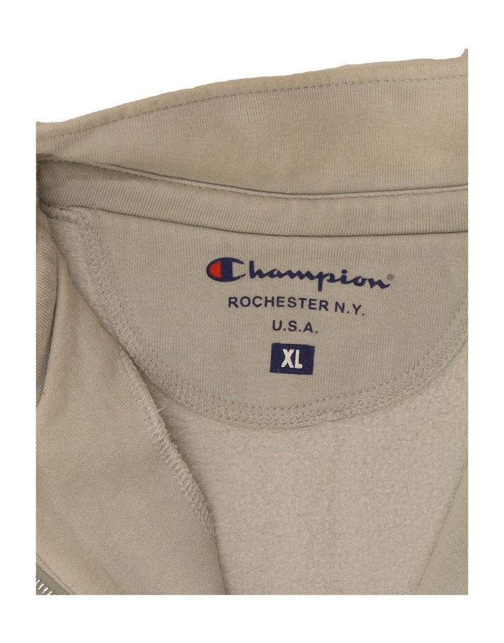 CHAMPION Mens Tracksuit Top Jacket UK 42 XL Grey Cotton Vintage Champion and Second-Hand Champion from Messina Hembry 