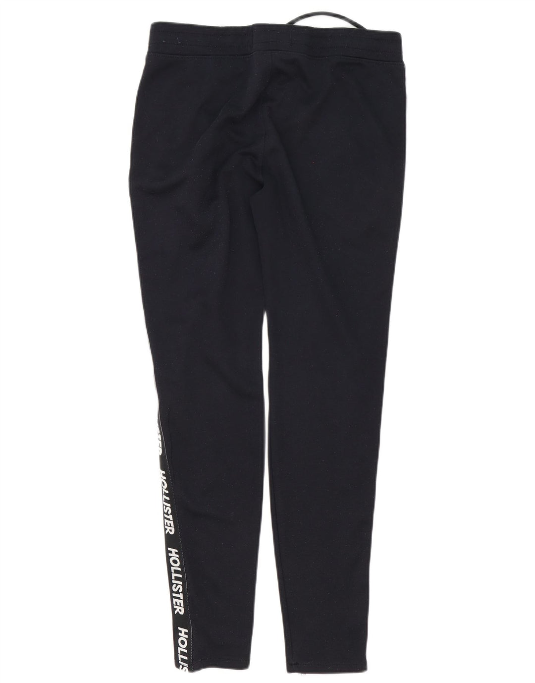 Pantaloni da tuta con grafica Hollister da uomo, cotone medio blu navy