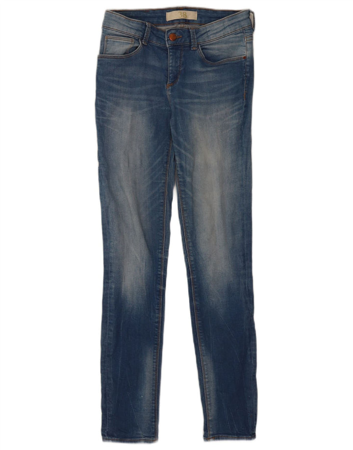 Jeans skinny da donna Zara EU 38 piccoli W28 L29 blu