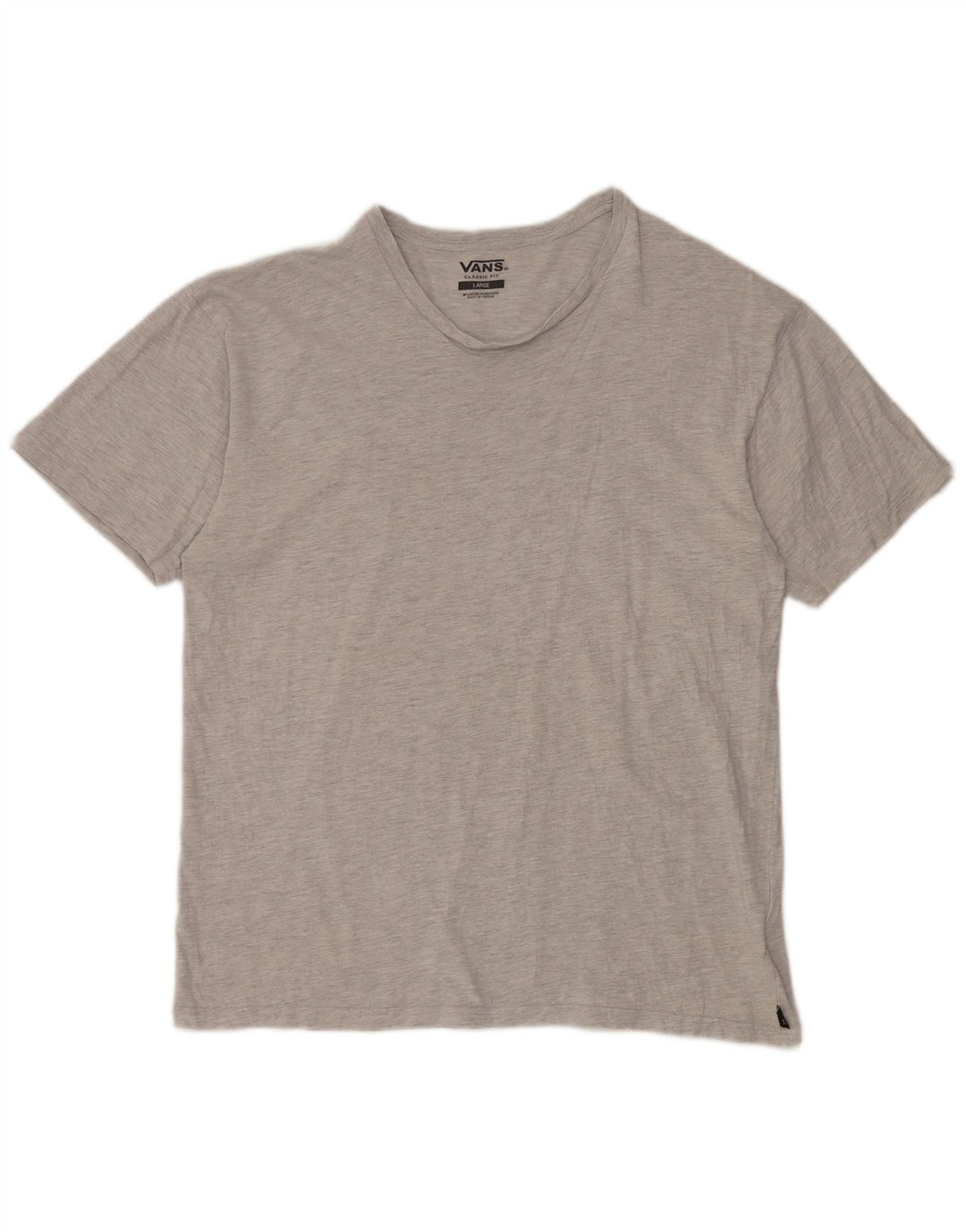 T-shirt da uomo Vans Classic Fit, taglia grande, in cotone grigio