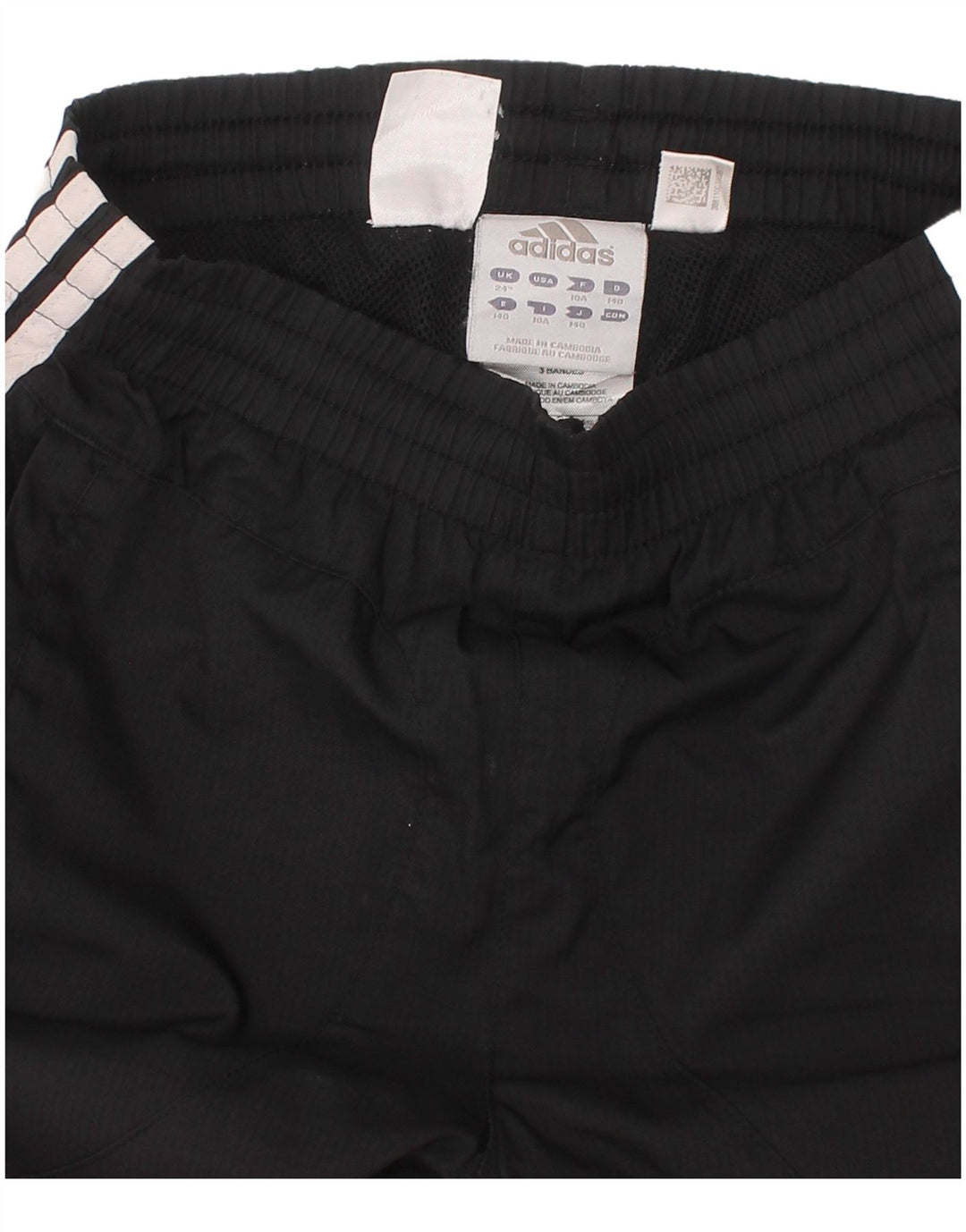 Pantaloncini sportivi Adidas Bermuda da ragazzo 9-10 anni in poliestere nero
