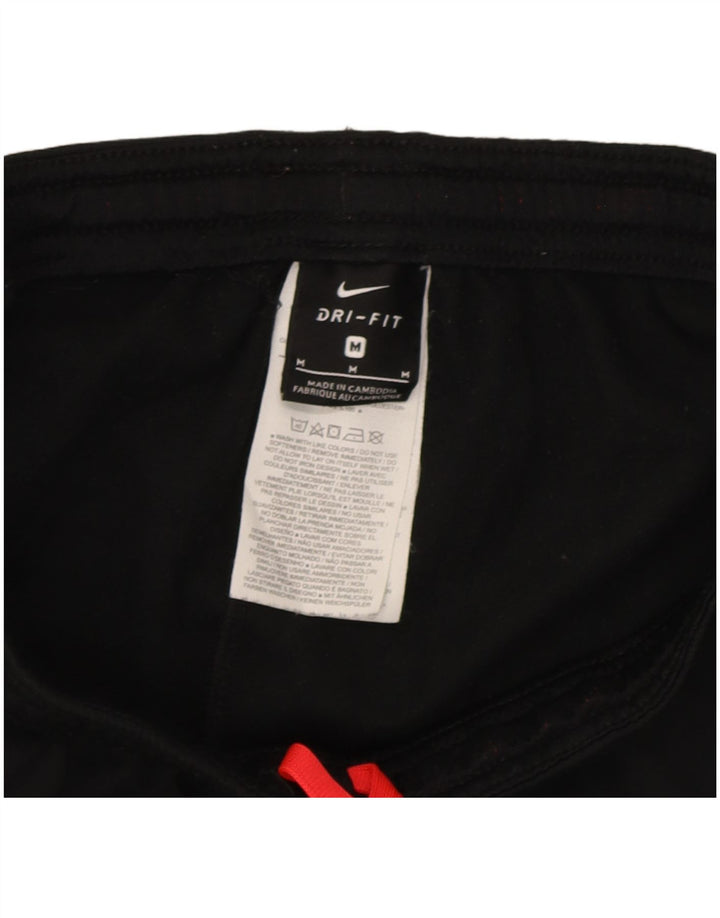 Pantaloni della tuta da donna Nike UK 12 Medium Nero Colourblock Poliestere