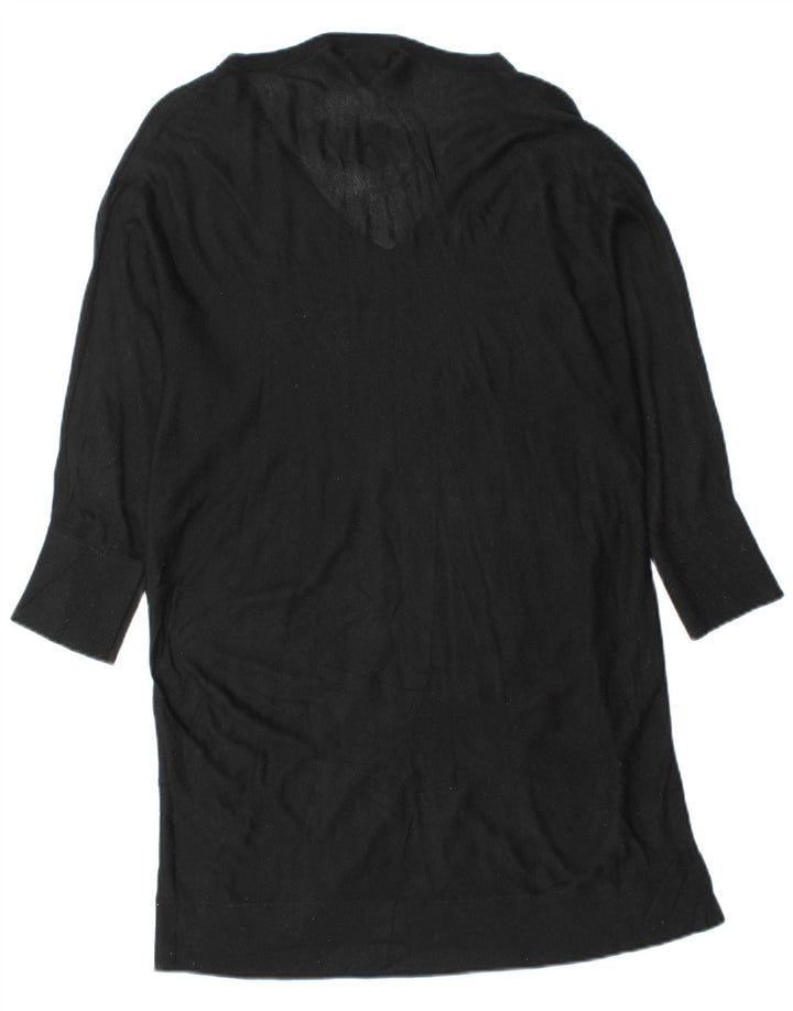 MOSSIMO Abito maglione a pipistrello da donna a maniche lunghe UK 18 XL Acrilico nero