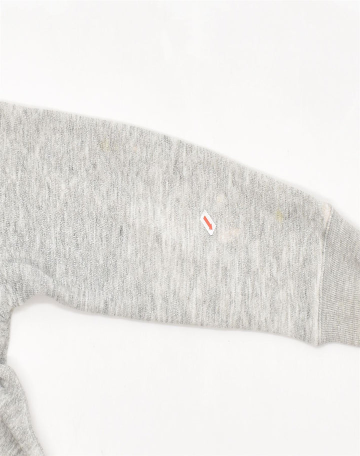 JACK WILLS Womens Zip Hoodie Sweater UK 8 Small Grey Cotton | Vintage | Thrift | Second-Hand | Used Clothing | Messina Hembry 