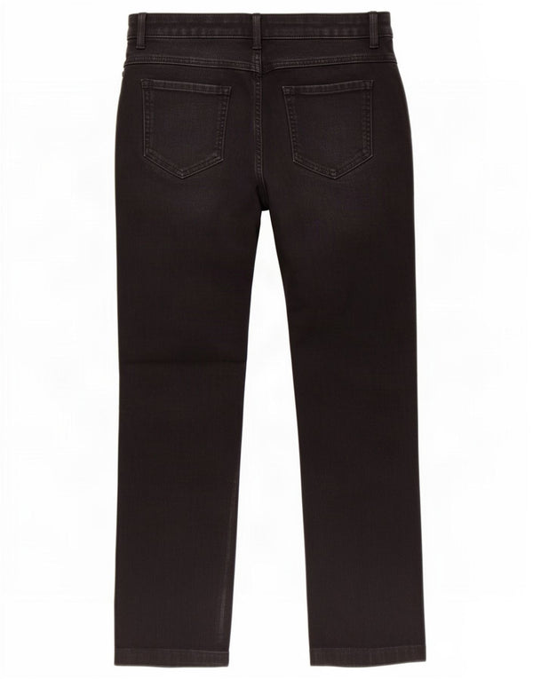 Jeans dritti Marks & Spencer da donna Lift Crop UK 14 medio W30 L25 neri
