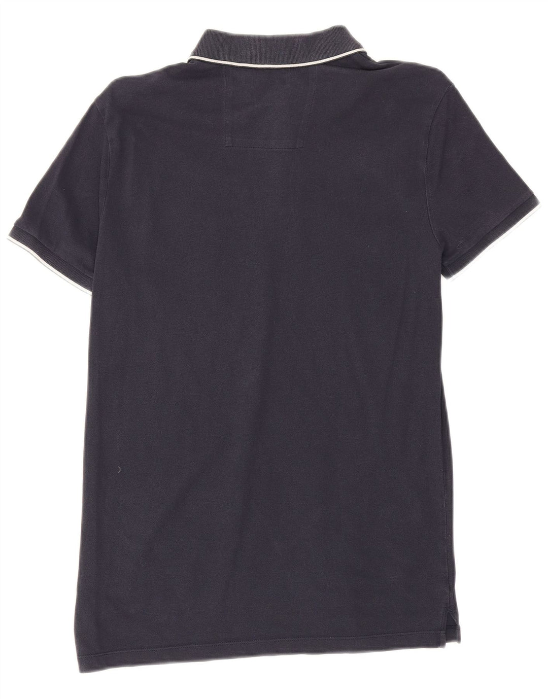 Polo da uomo Calvin Klein piccola in cotone blu navy