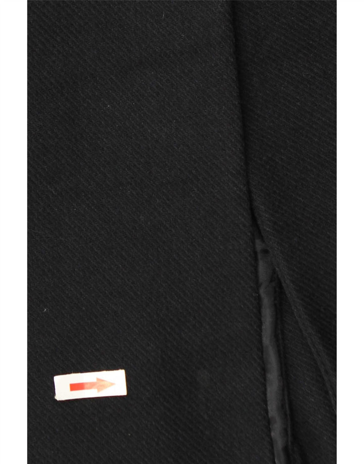 Cappotto da donna Marks & Spencer UK 14 grande poliestere nero