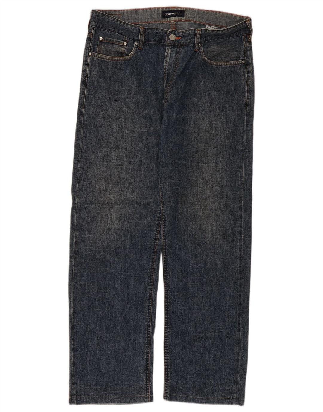 Jeans dritti da uomo CERRUTI W36 L29 cotone blu