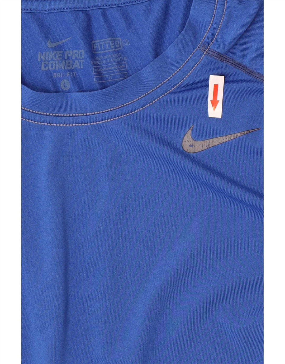 T-shirt Nike Dri Fit da uomo, grande, in poliestere blu