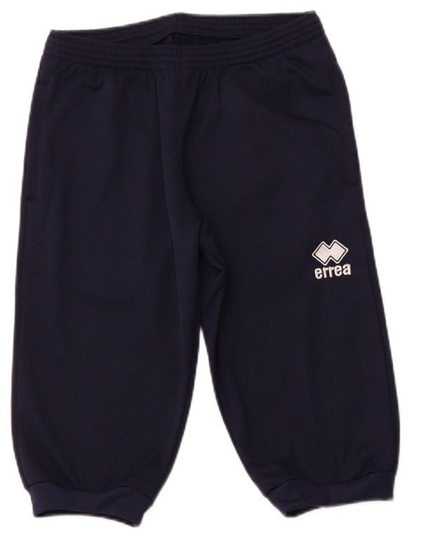 Pantaloncini sportivi Bermuda da donna ERREA UK 10 Small Poliestere blu navy