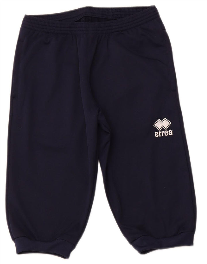Pantaloncini sportivi Bermuda da donna ERREA UK 10 Small Poliestere blu navy