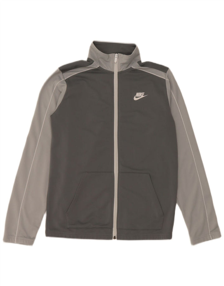 Giacca da tuta da ragazzo NIKE 13-14 anni XL Poliestere grigio