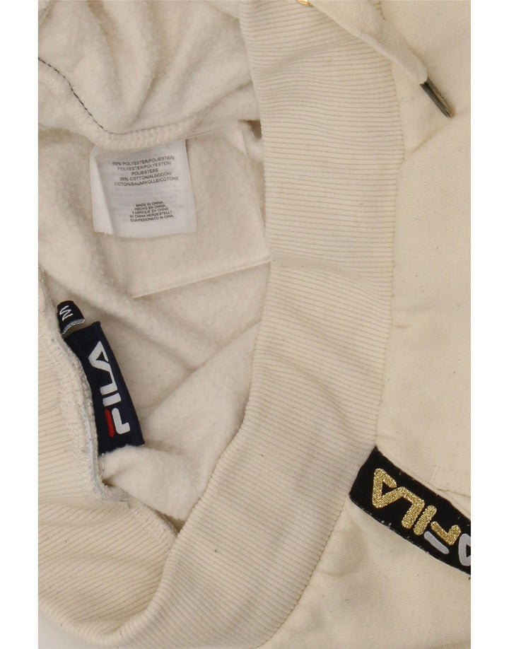 Pantaloni da tuta con grafica da donna Fila Joggers UK 14 Poliestere beige medio