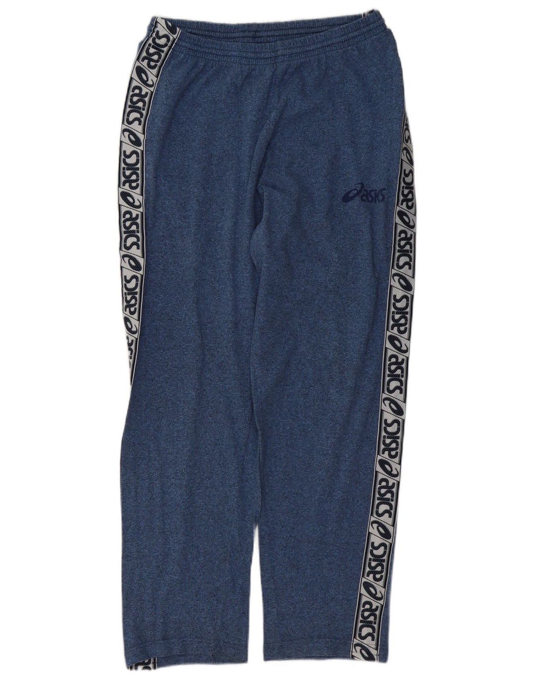 Pantaloni da tuta grafica da uomo Asics grandi in cotone blu navy