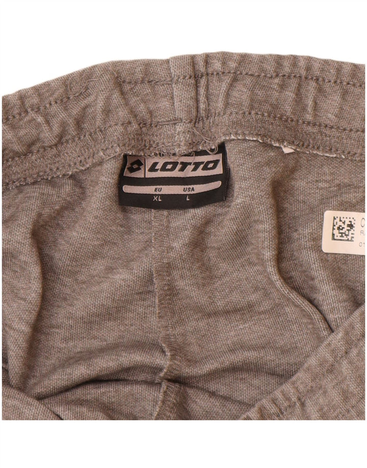 Pantaloni da tuta da uomo Lotto Joggers Large Grigi