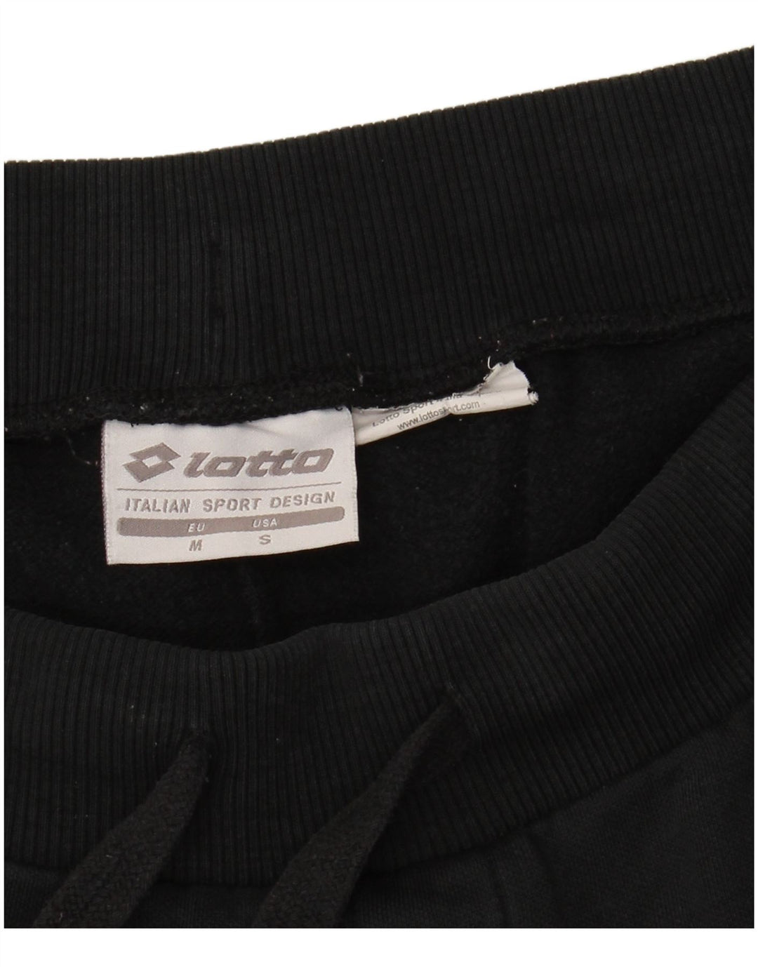 Pantaloni da tuta grafici da uomo LOTTO Joggers medio nero