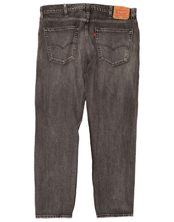 Levi's Uomo 502 Jeans affusolati W38 L32 Cotone grigio