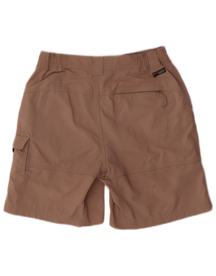 Pantaloncini cargo Columbia da donna piccoli W26 in nylon beige
