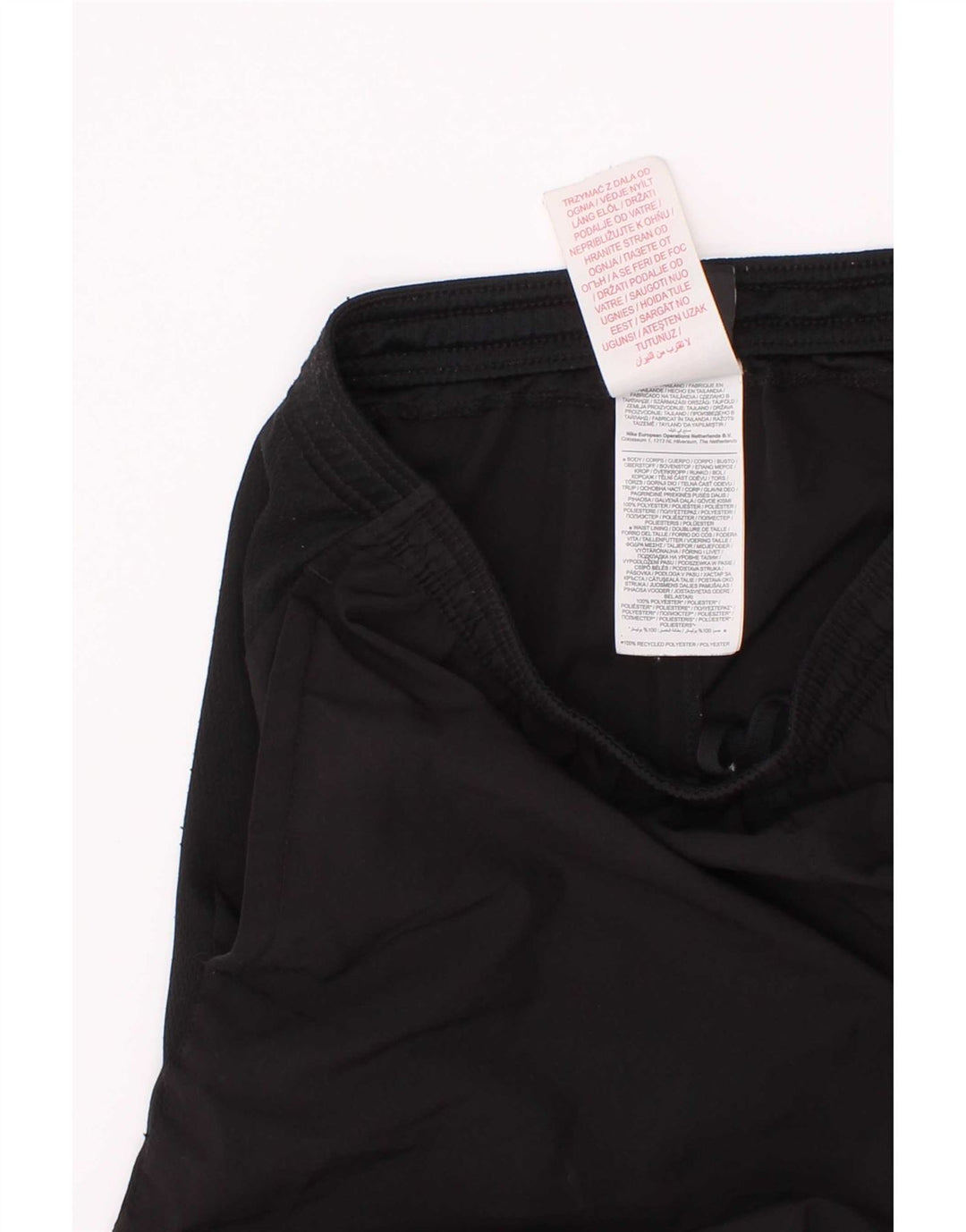 Pantaloncini sportivi Nike da ragazzo Dri Fit Graphic 12-13 anni Large Nero in poliestere