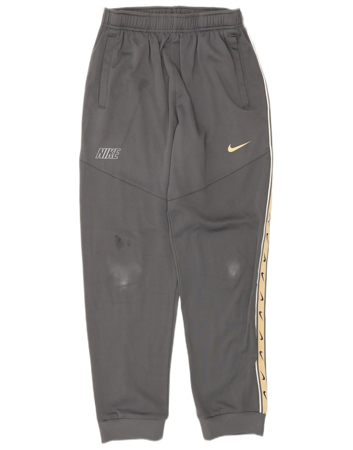 Pantaloni da tuta con grafica NIKE da ragazzo Dri Fit Joggers 13-14 anni XL Grigio