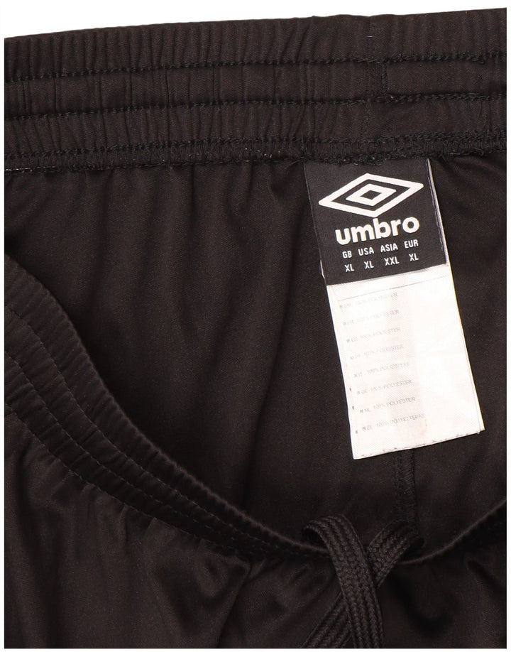 Pantaloncini sportivi da uomo Umbro XL neri in poliestere