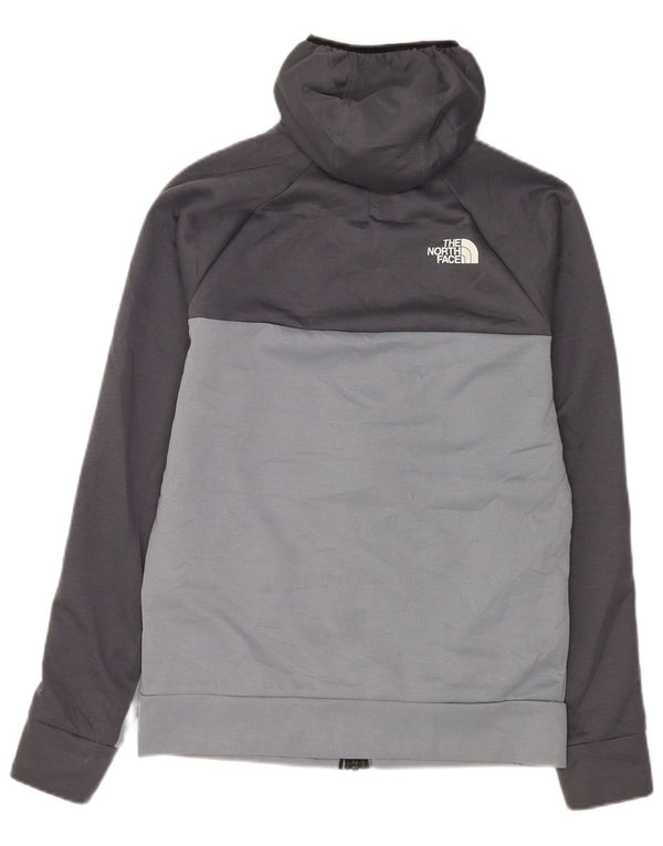 THE NORTH FACE Maglione con cappuccio e zip da uomo piccolo in poliestere color block grigio