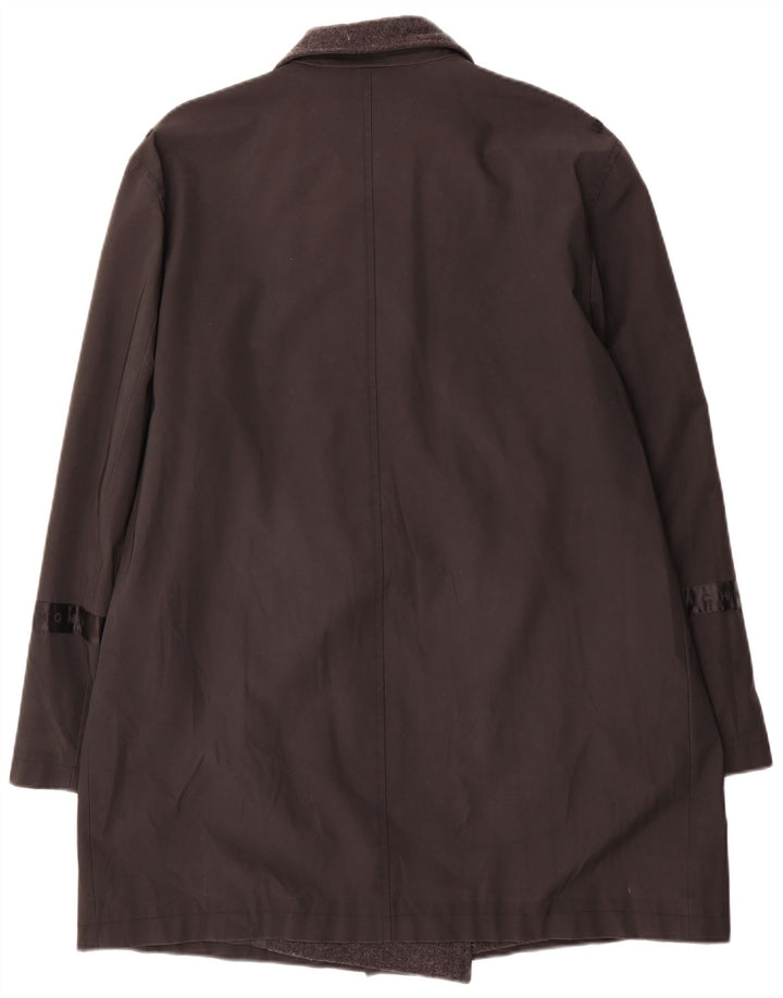 Trench doppiopetto da donna Richmond IT 46 Large Nero in polivinile