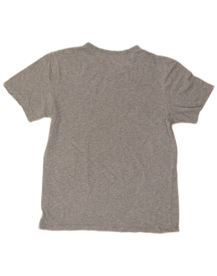 T-shirt Nike da uomo Top Small in cotone chiazzato grigio